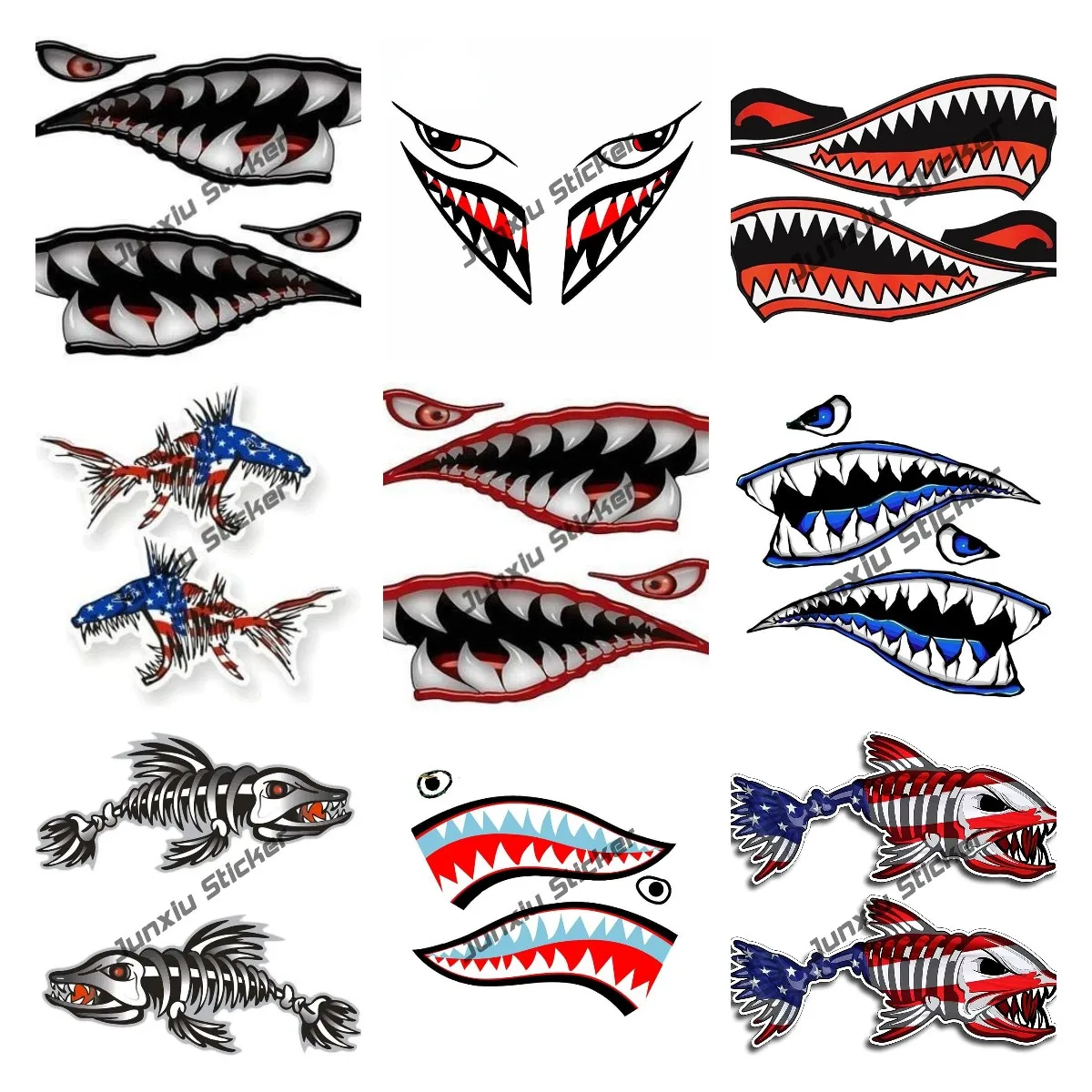 Wall Art Warhawk Shark Tiger S - Fishing Kayak Sit On Top recension och pris