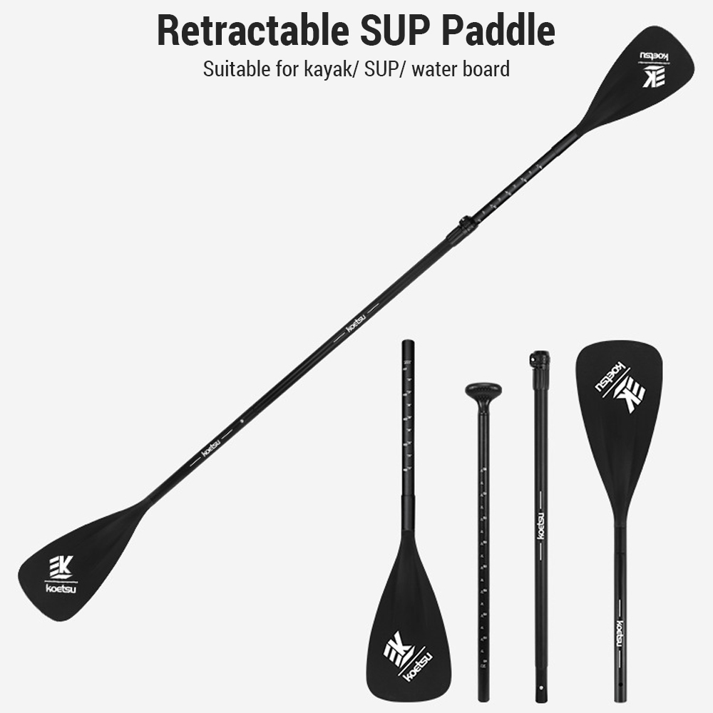 Adjustable SUP Paddle Aluminum - Fishing Kayak Crate recension och pris