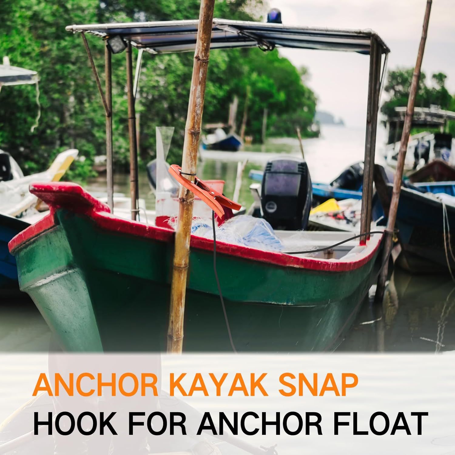 1Pc Kayak Anchor Grip with 16. - Fishing Kayak Anchor recension och pris