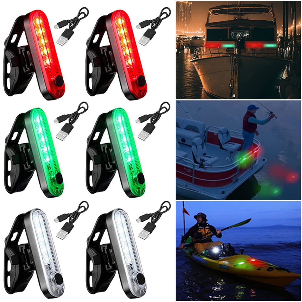 LED Boat Navigation Light USB  - Fishing Kayak Crate recension och pris