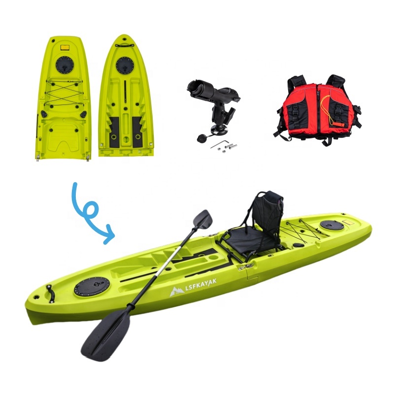 LSF Novel 3.3Meter 11FT Split  - Fishing Kayak Pedal Drive recension och pris