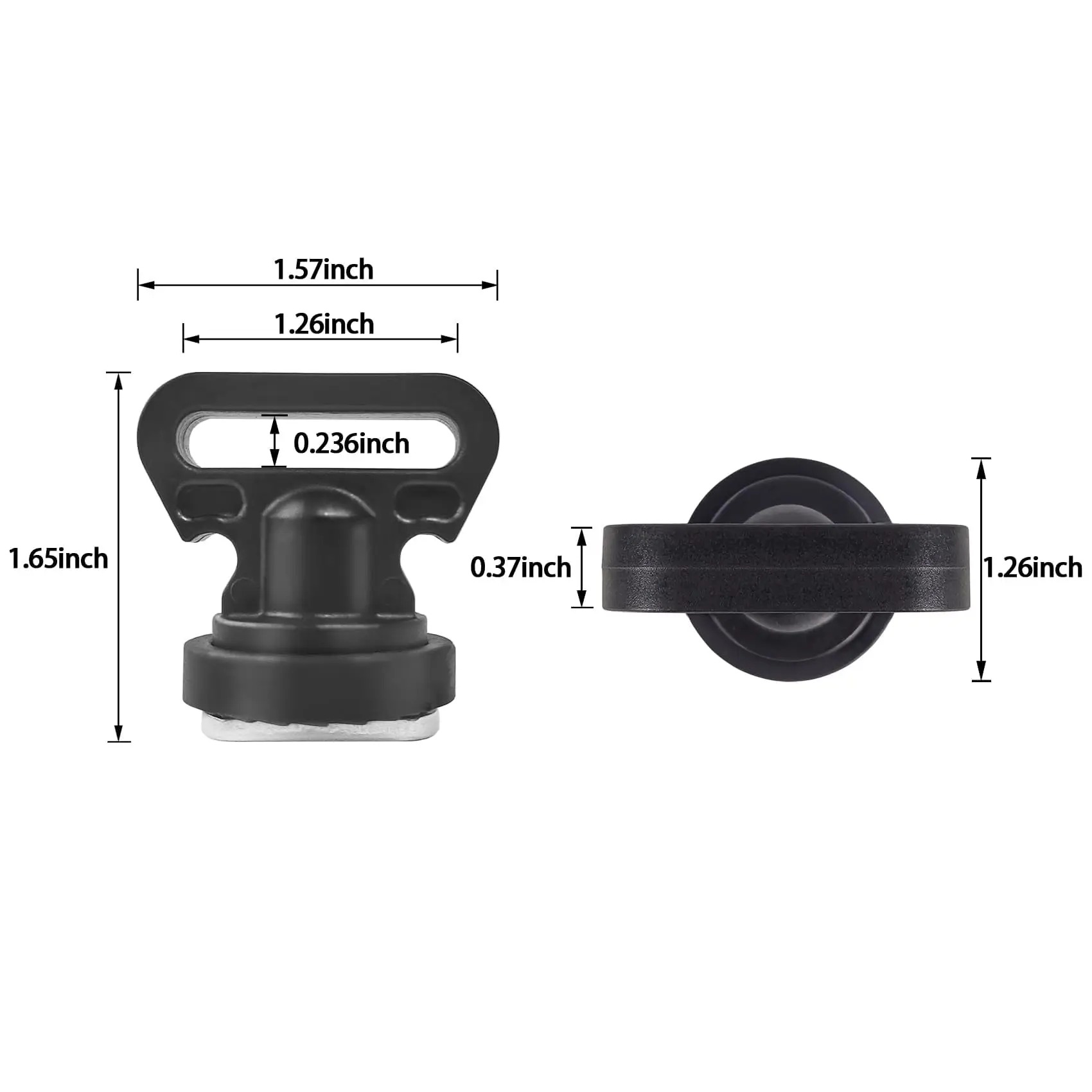 Kayak Track Tie Down Anchor Mo - Fishing Kayak Crate recension och pris