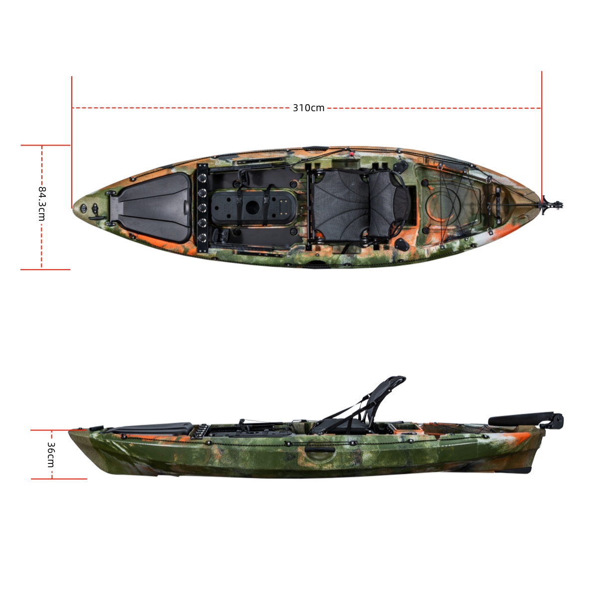 LSF First-class Single Fishing - Fishing Kayak Rod Holder recension och pris