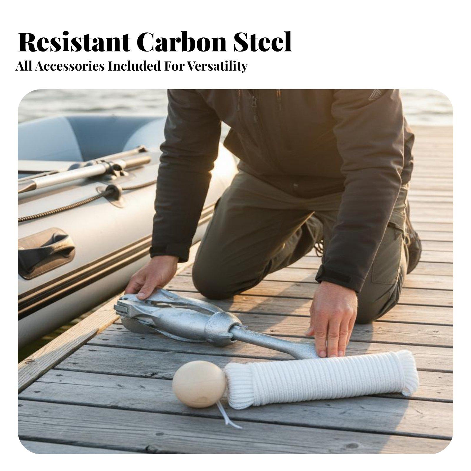 Collapsible Grapnel Anchor for - Fishing Kayak Storage Bag recension och pris